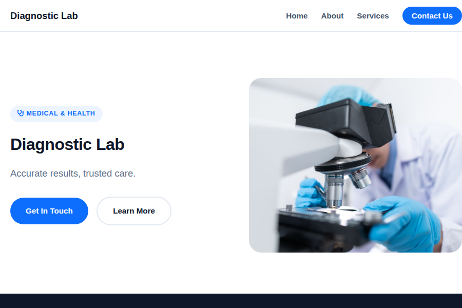 Diagnostic Lab