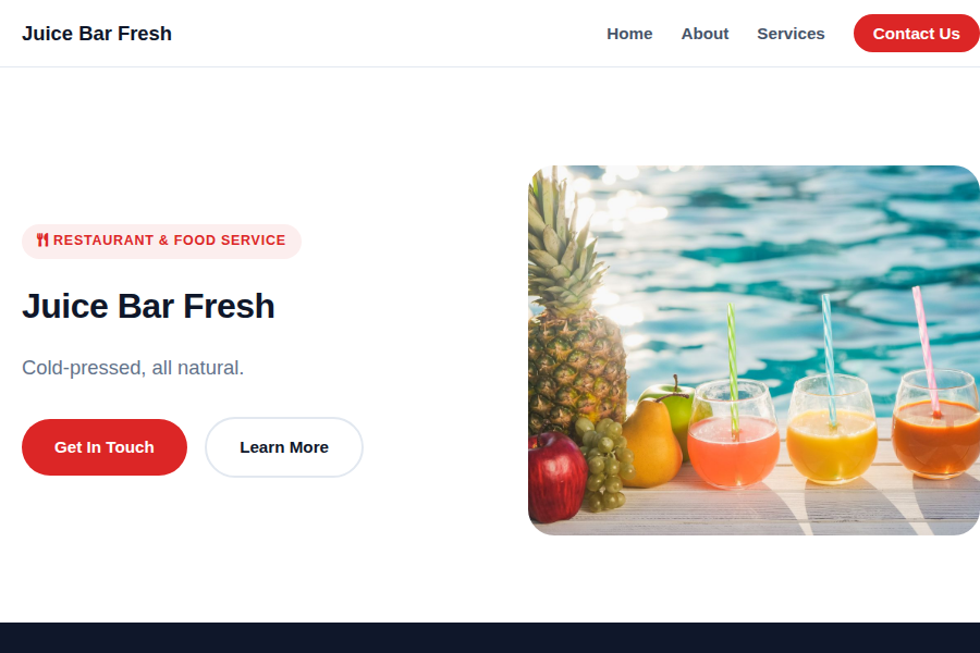 Juice Bar Fresh