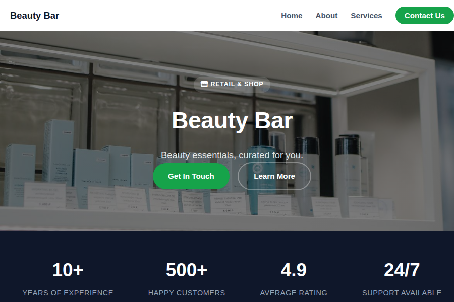 Beauty Bar
