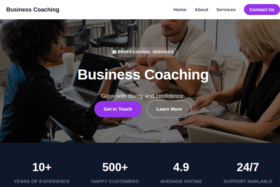 Business Coaching
